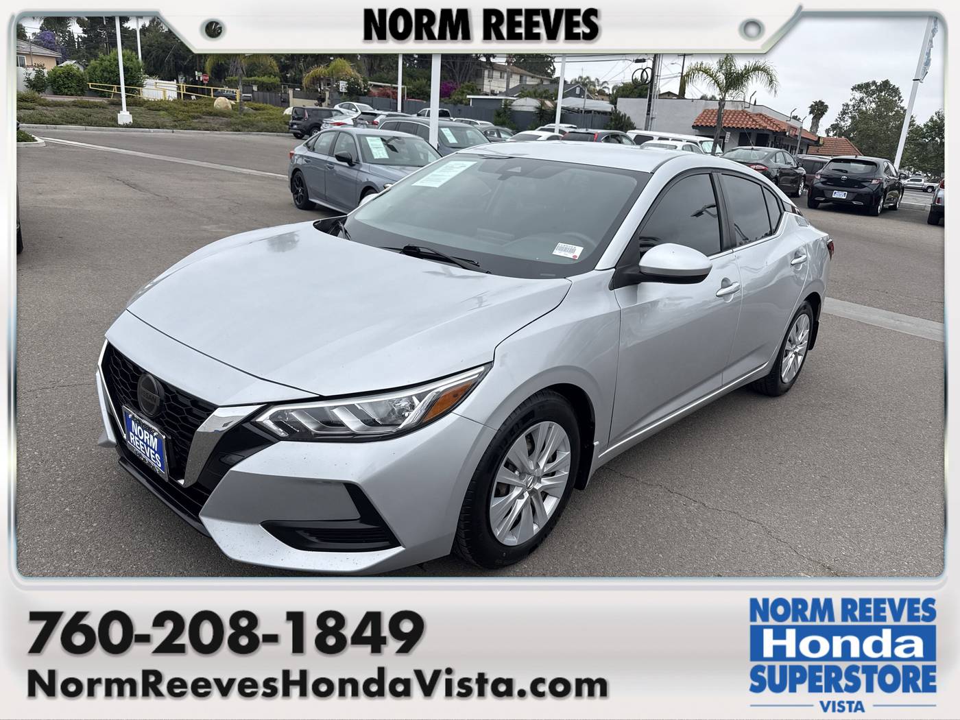 2021 Nissan Sentra S — Sedan — 82,518 mi — Vista, CA