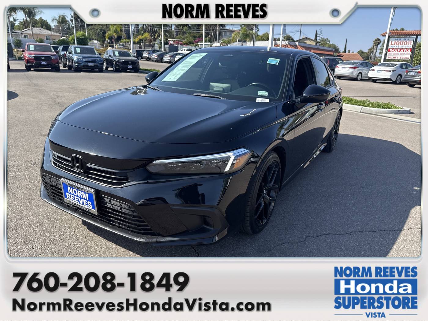 2023 Honda Civic Sport — Sedan — 24,634 mi — Vista, CA