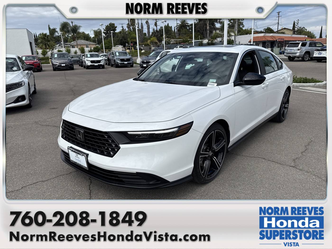 2025 Honda Accord Hybrid Sport — Sedan — 20,238 mi — Vista, CA