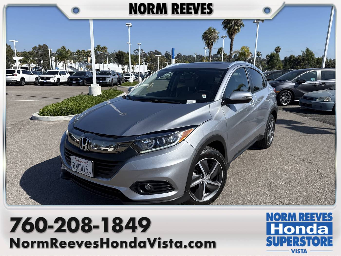 2021 Honda HR-V EX-L — SUV — 41,612 mi — Vista, CA