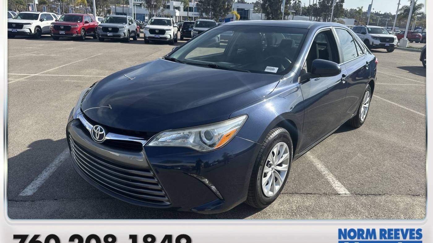 2016 Toyota Camry LE — Sedan — 68,384 mi — Vista, CA