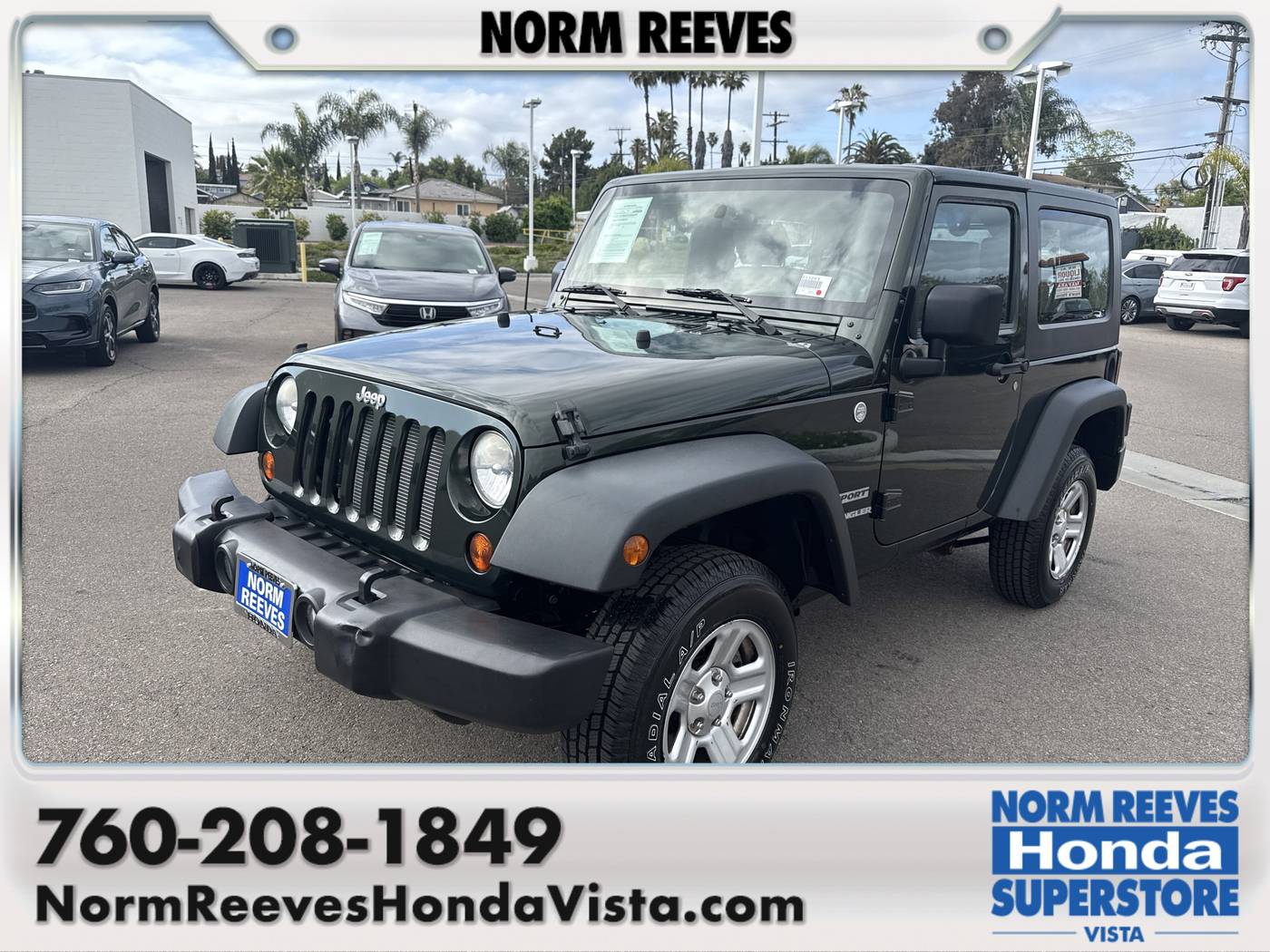2010 Jeep Wrangler Sport — SUV — 128,417 mi — Vista, CA