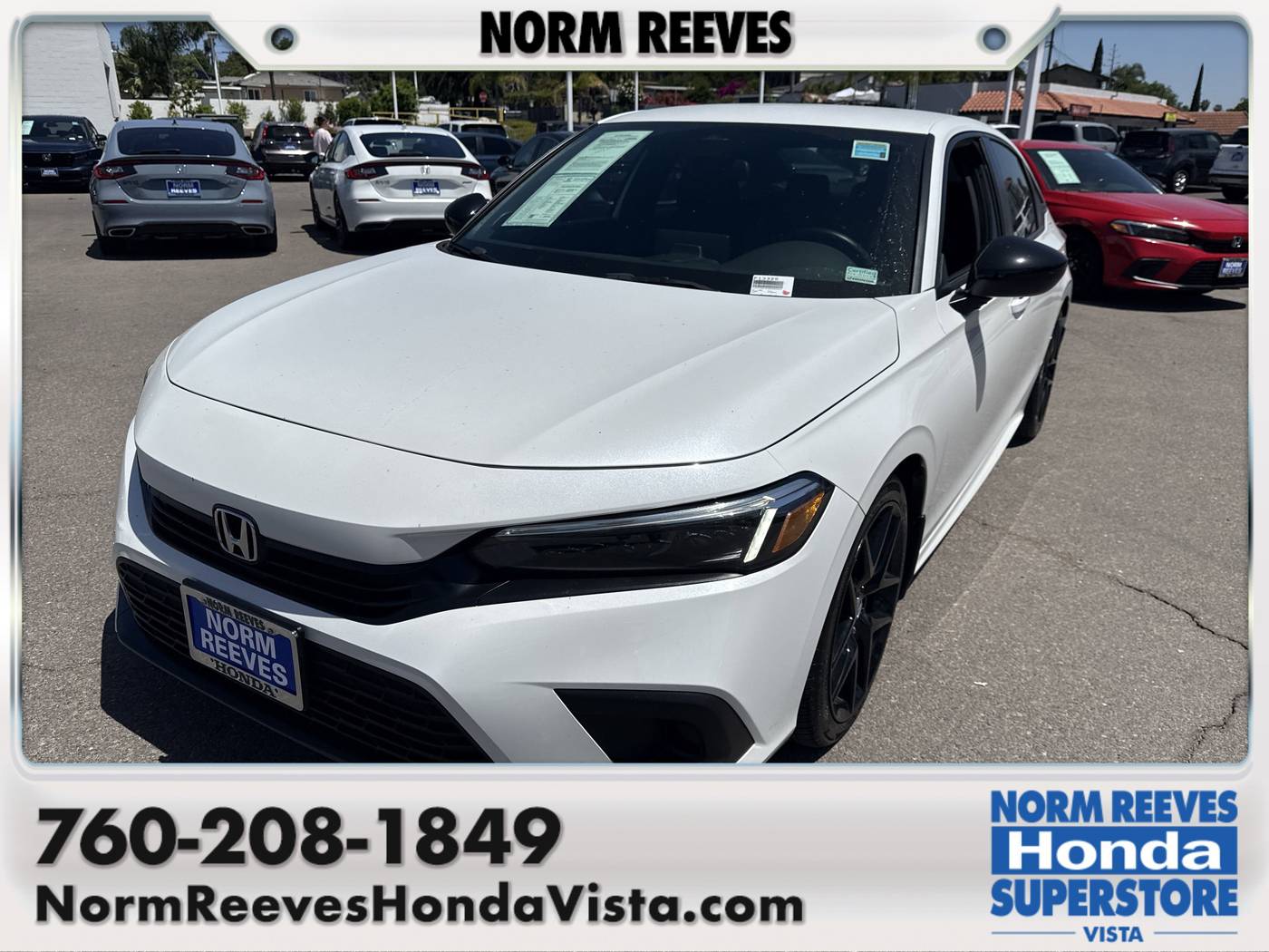 2022 Honda Civic Sport — Sedan — 41,656 mi — Vista, CA
