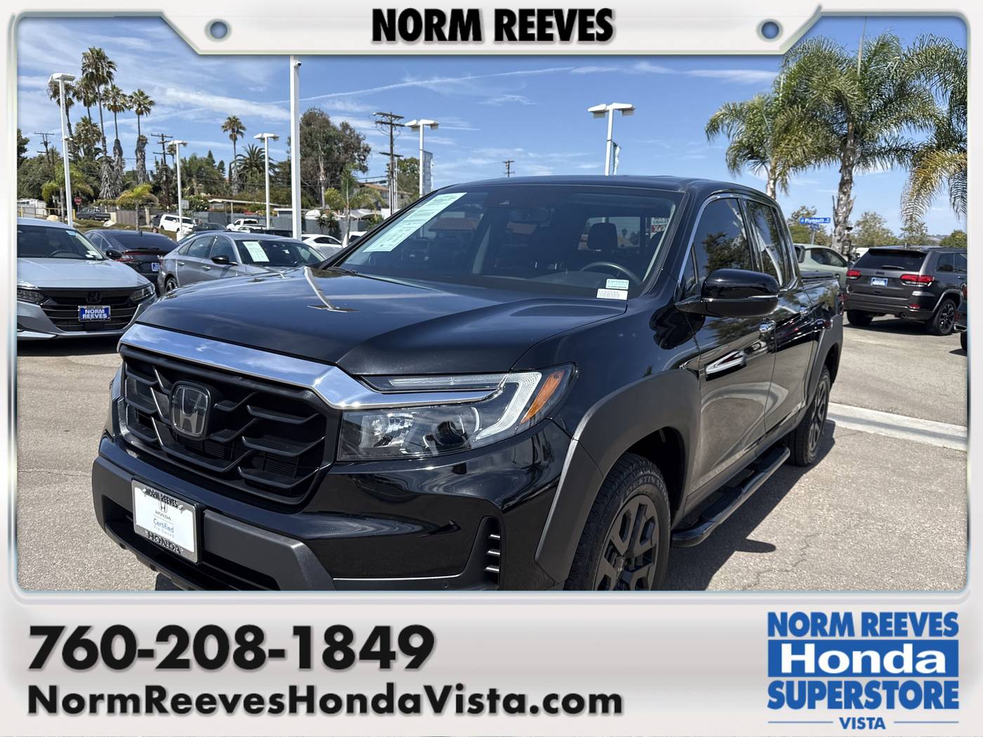 2023 Honda Ridgeline RTL-E — Pickup Truck — 31,507 mi — Vista, CA