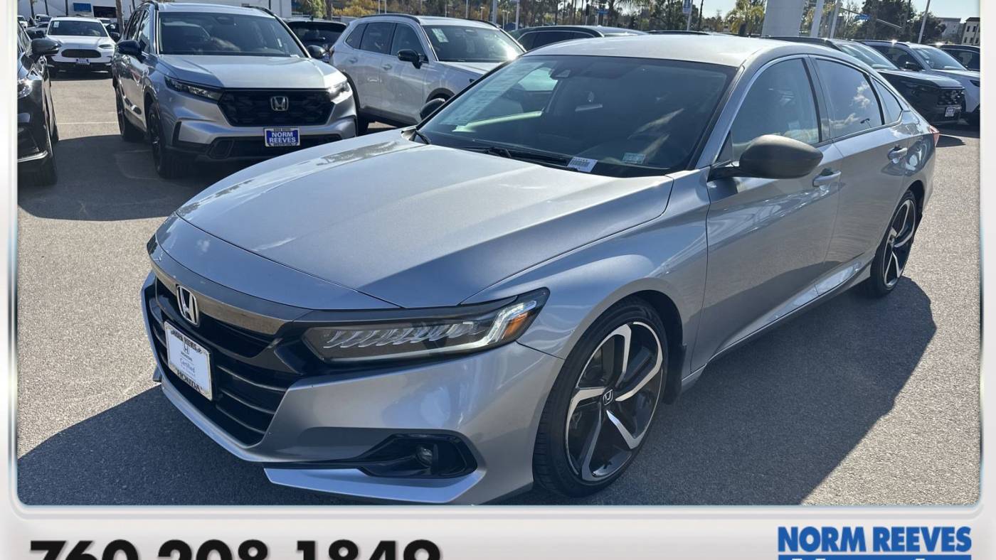 2021 Honda Accord Sport SE — Sedan — 70,414 mi — Vista, CA