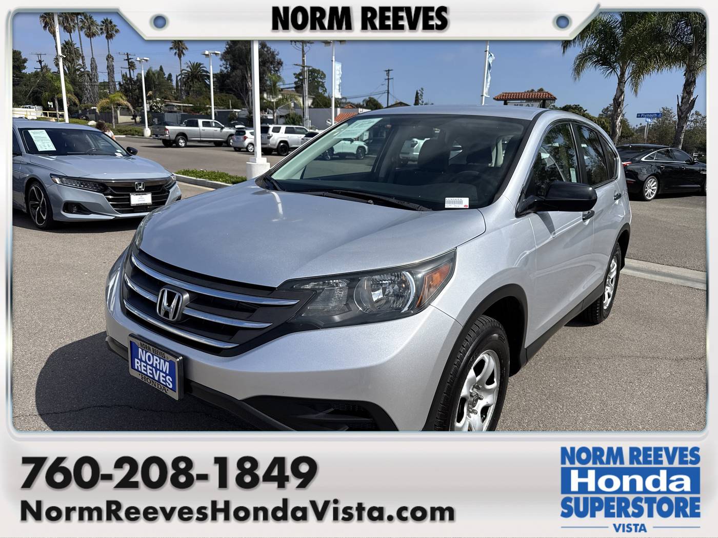 2014 Honda CR-V LX — SUV — 98,891 mi — Vista, CA