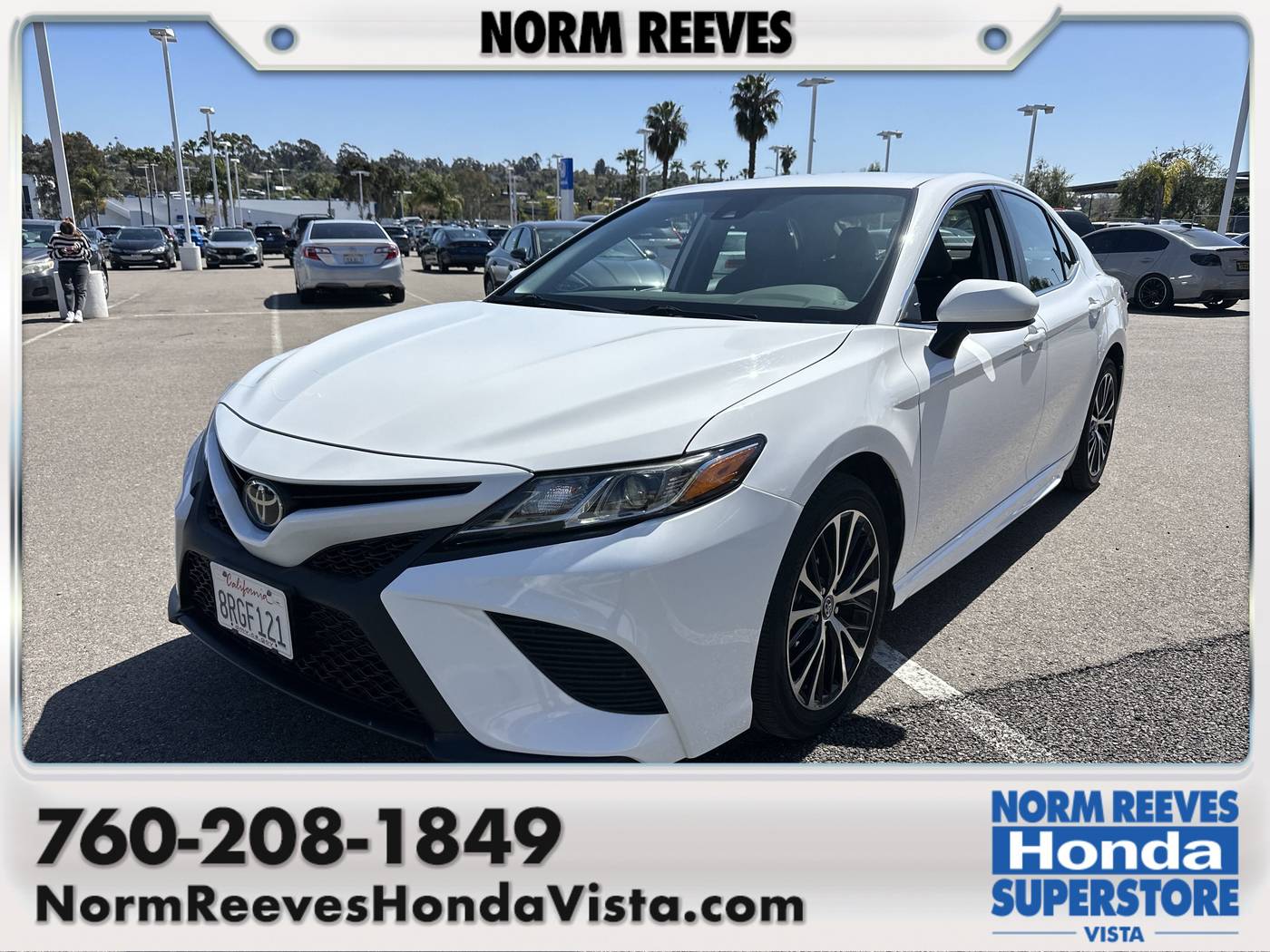 2020 Toyota Camry SE — Sedan — 27,362 mi — Vista, CA