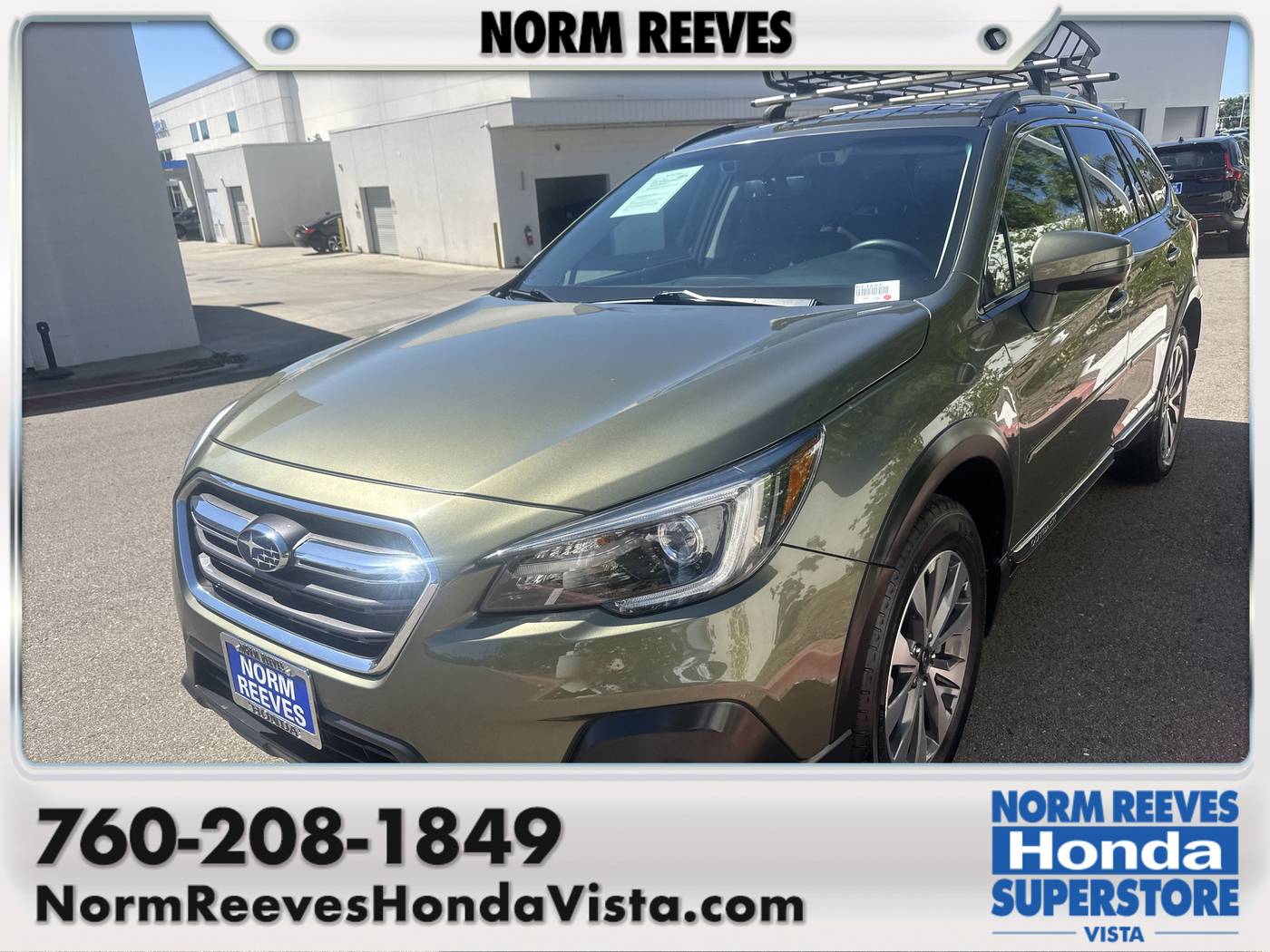 2018 Subaru Outback 3.6R Touring — SUV — 84,270 mi — Vista, CA