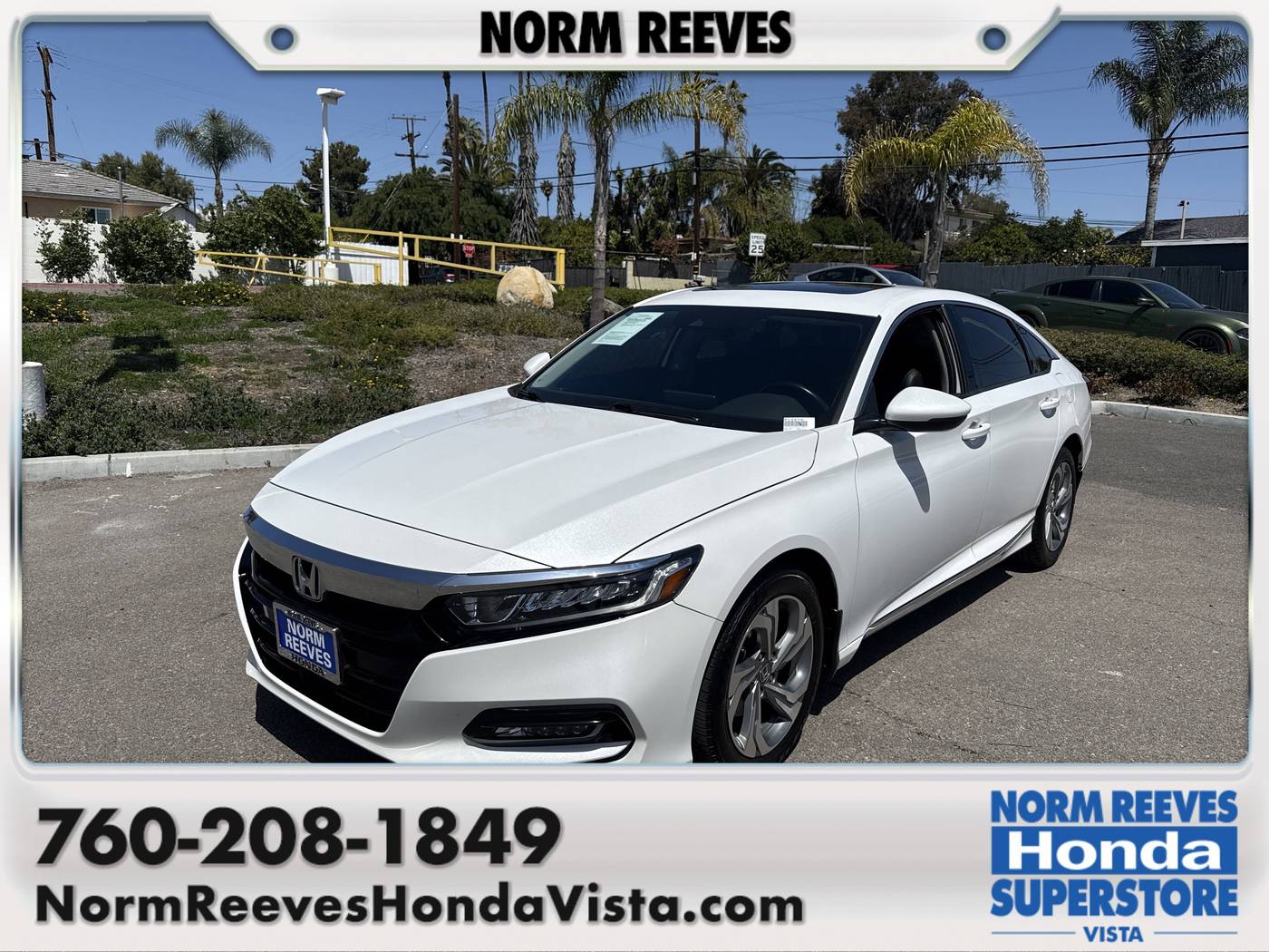 2020 Honda Accord EX-L — Sedan — 69,242 mi — Vista, CA