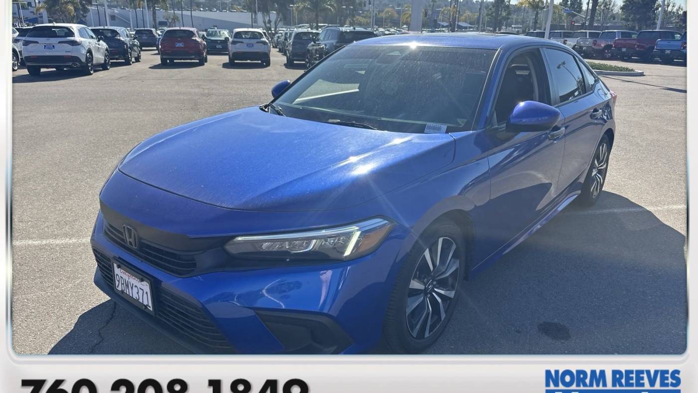 2022 Honda Civic EX — Sedan — 75,430 mi — Vista, CA