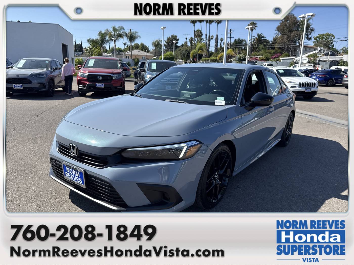 2023 Honda Civic Sport — Sedan — 34,580 mi — Vista, CA