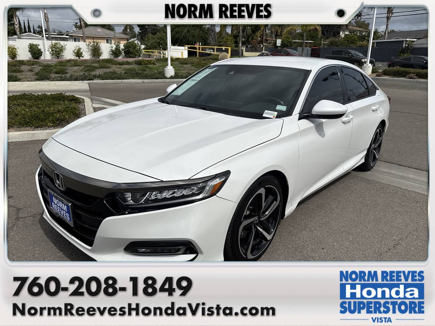2020 Honda Accord Sport — Sedan — 76,670 mi — Vista, CA