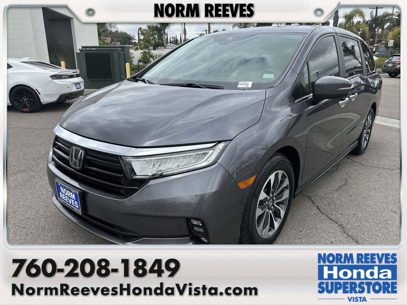 2022 Honda Odyssey EX-L — Minivan — 79,736 mi — Vista, CA