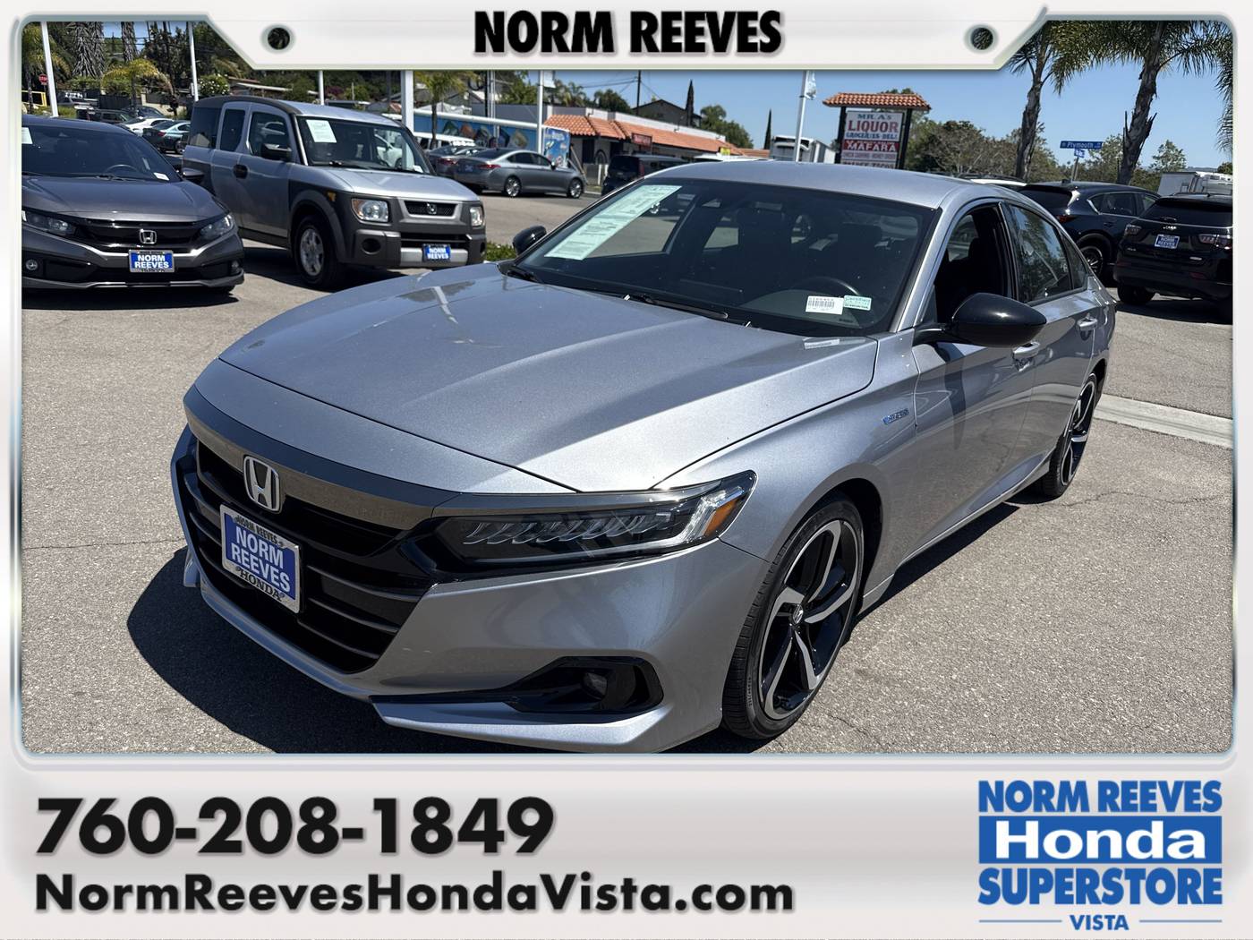 2022 Honda Accord Hybrid Sport — Sedan — 18,641 mi — Vista, CA
