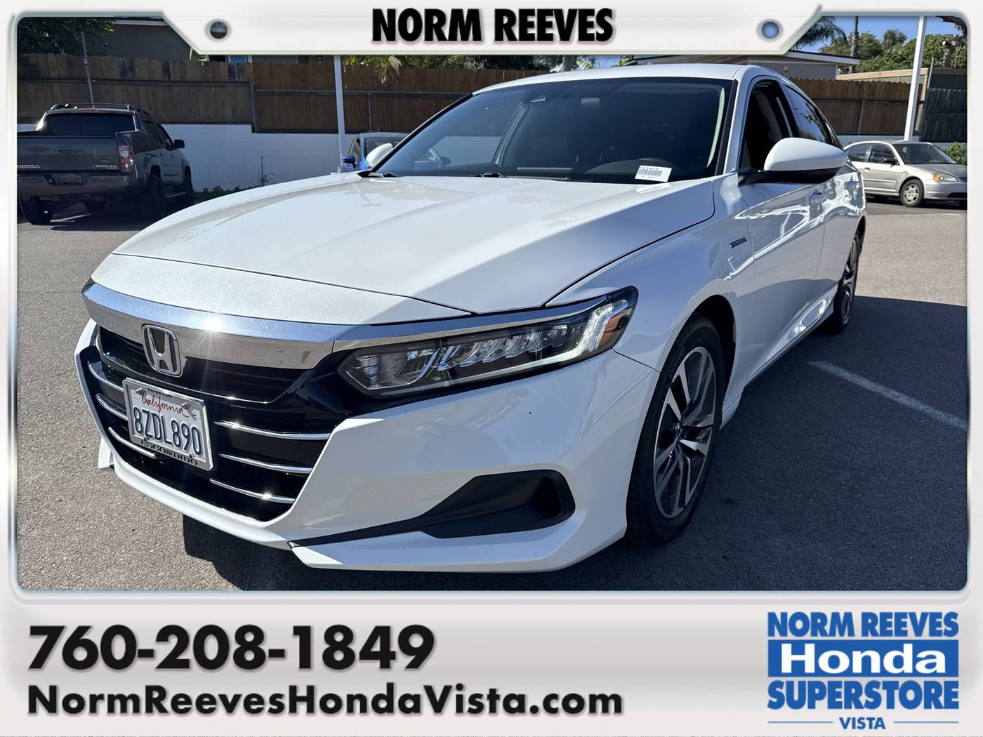 2022 Honda Accord Hybrid — Sedan — 75,356 mi — Vista, CA
