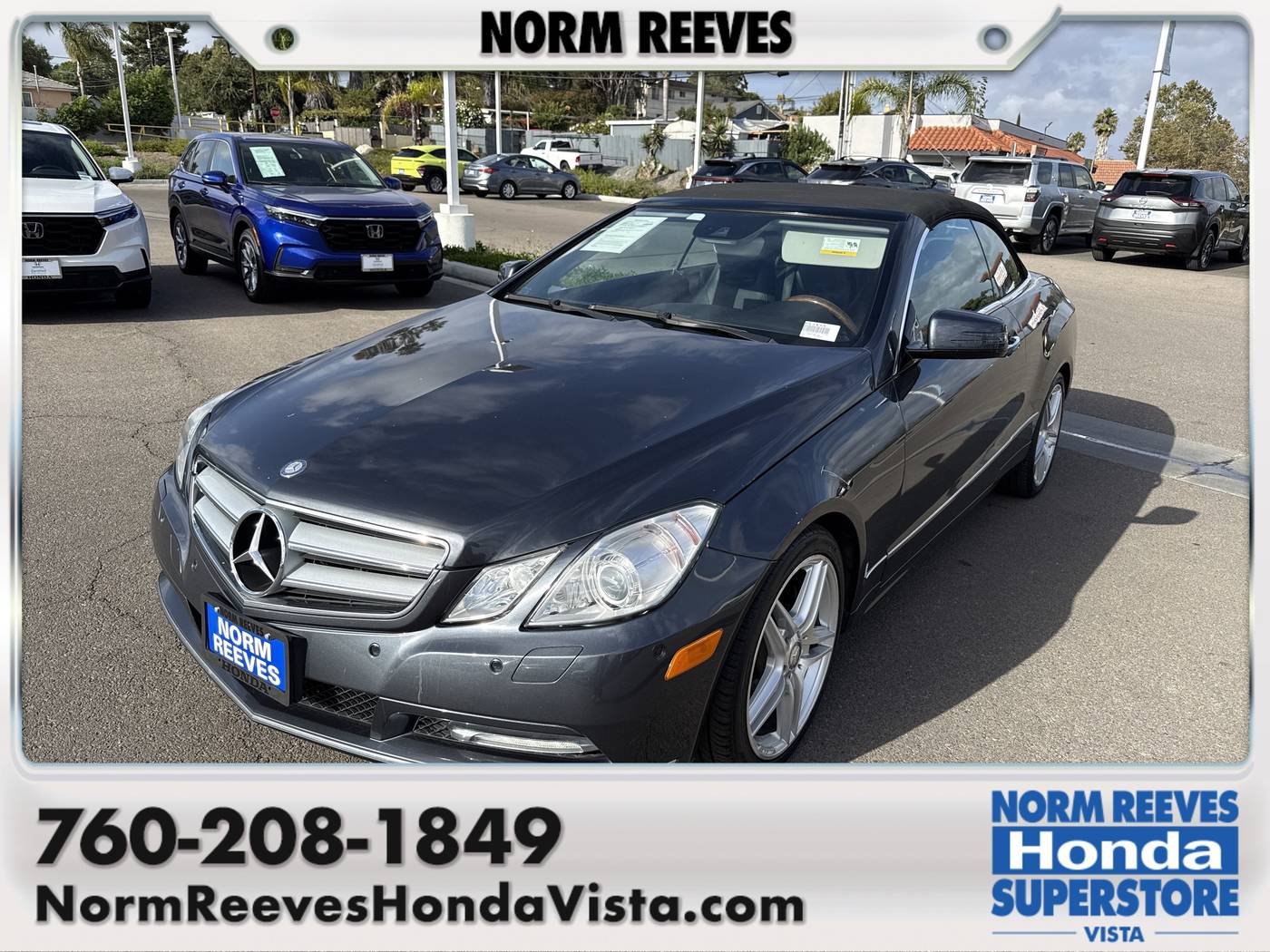 2013 Mercedes-Benz E-Class E 350 — Convertible — 89,218 mi — Vista, CA
