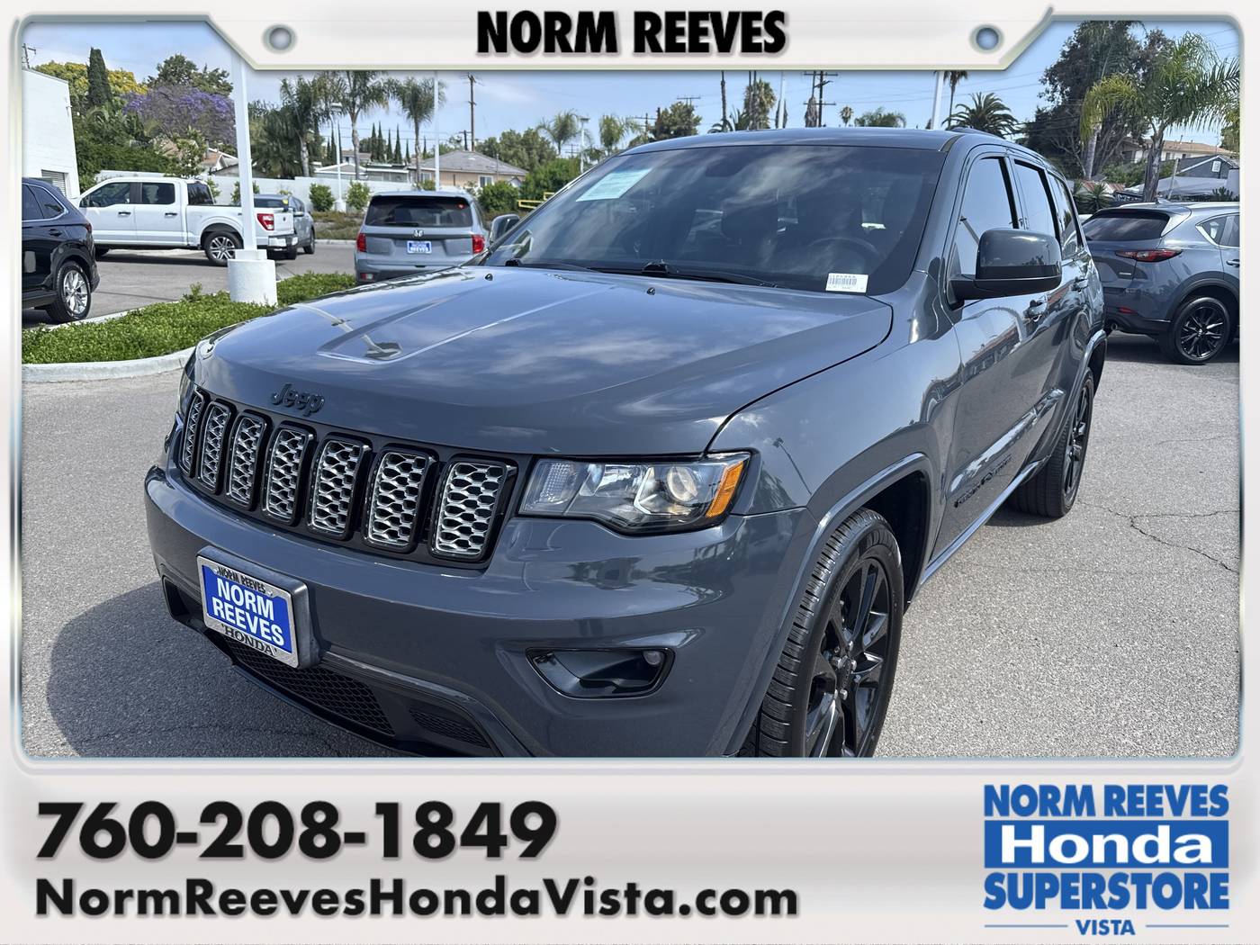 2017 Jeep Grand Cherokee Altitude — SUV — 91,418 mi — Vista, CA
