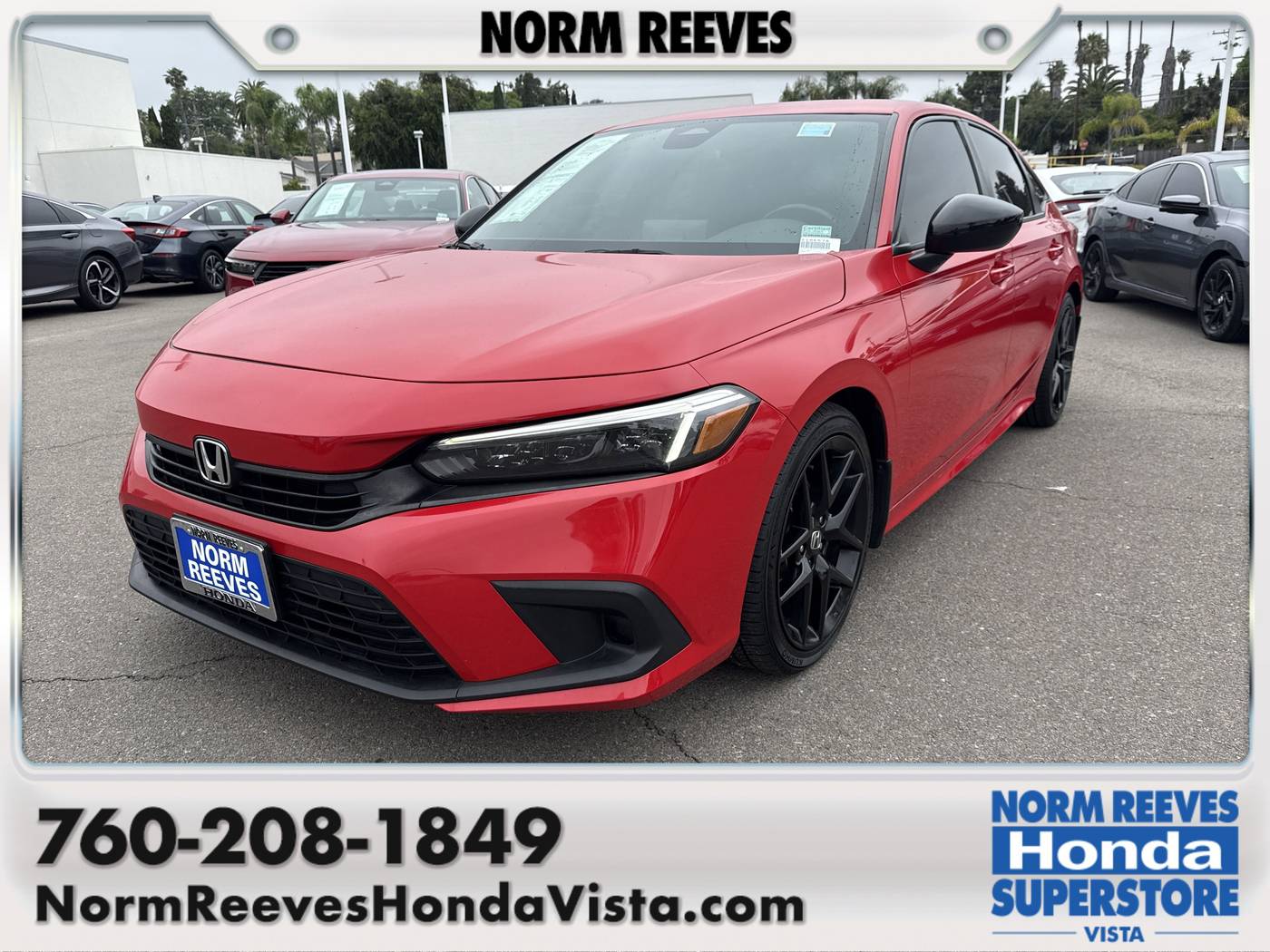 2022 Honda Civic Sport — Sedan — 103,895 mi — Vista, CA