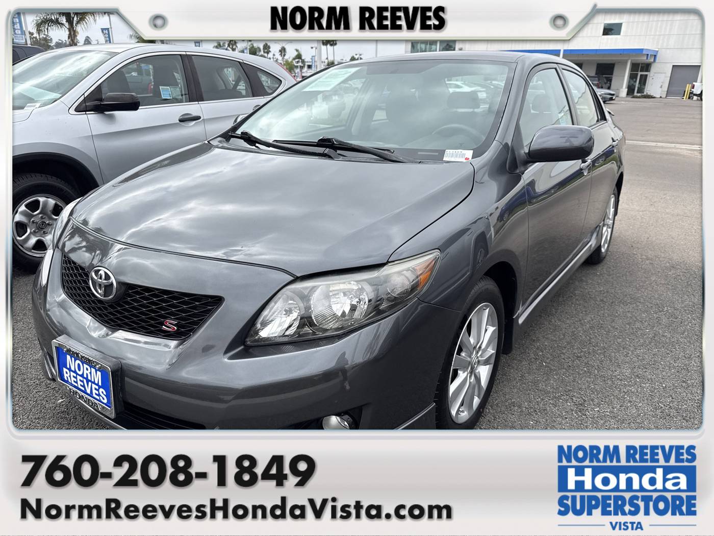 2010 Toyota Corolla S — Sedan — 53,513 mi — Vista, CA