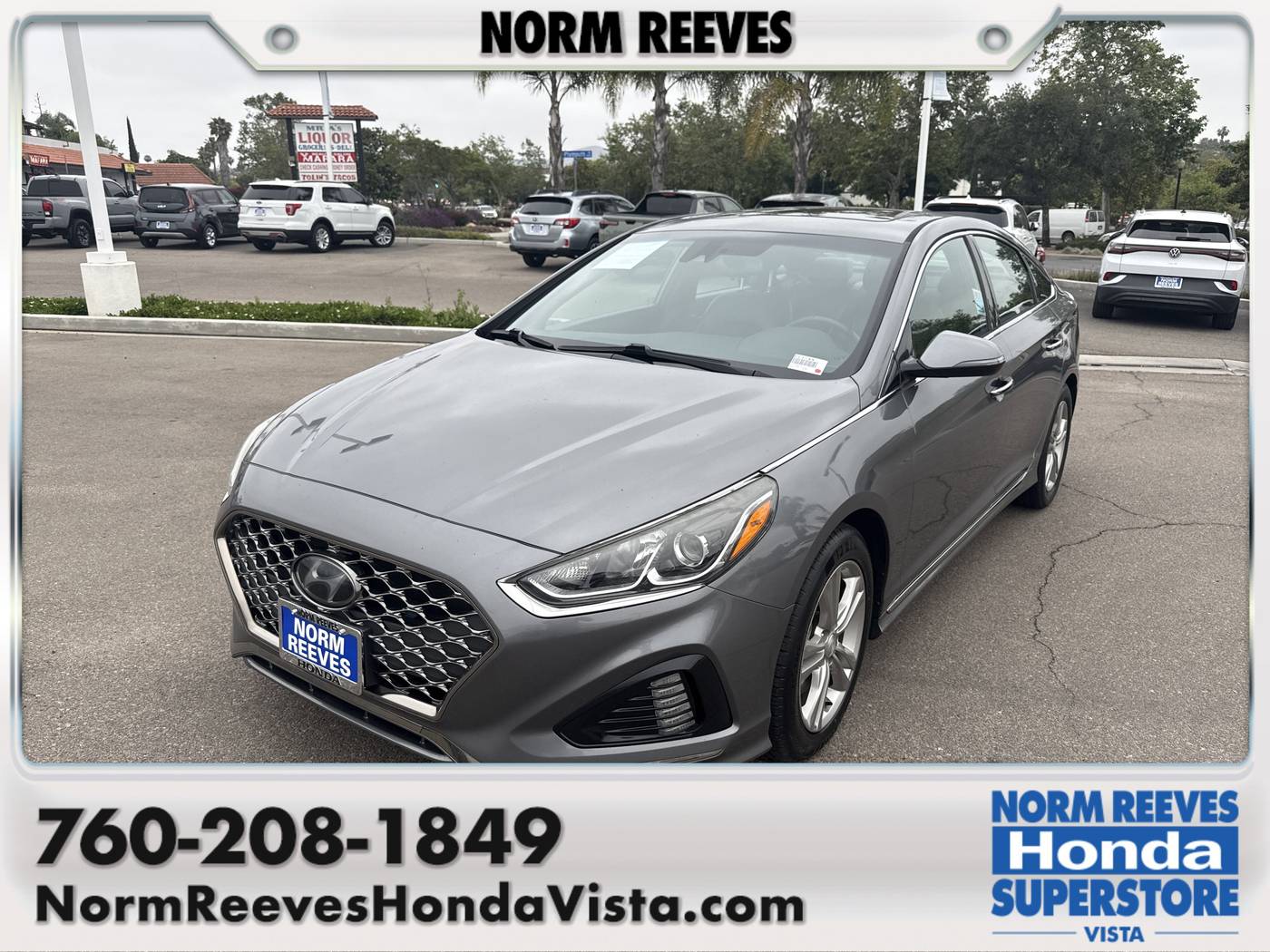 2018 Hyundai Sonata Sport+ — Sedan — 70,931 mi — Vista, CA