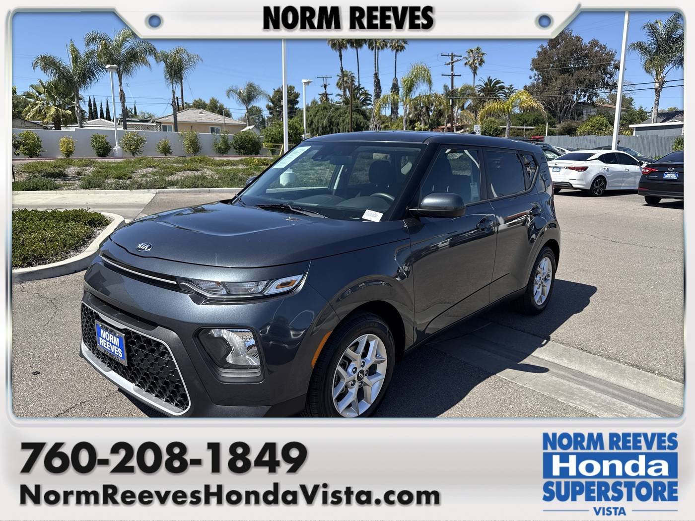 2020 Kia Soul S — Hatchback — 20,730 mi — Vista, CA
