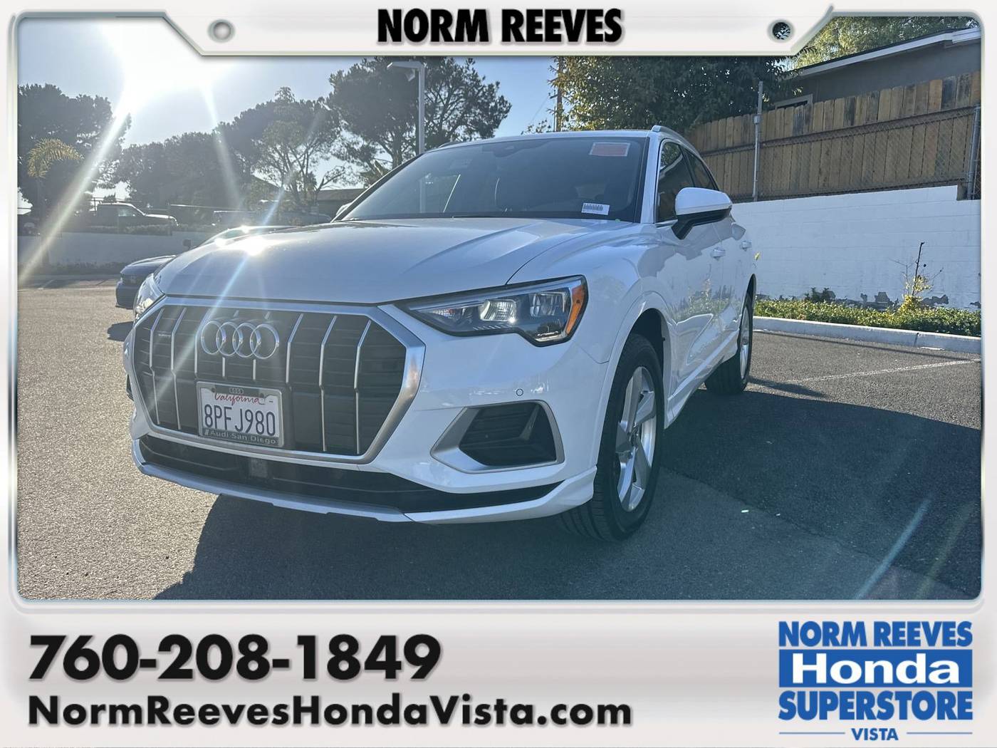 2020 Audi Q3 Premium — SUV — 32,393 mi — Vista, CA