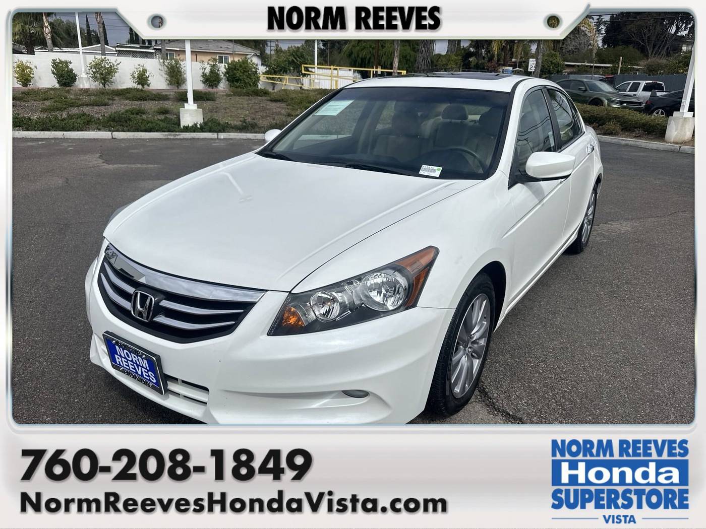 2012 Honda Accord EX-L V6 — Sedan — 78,369 mi — Vista, CA
