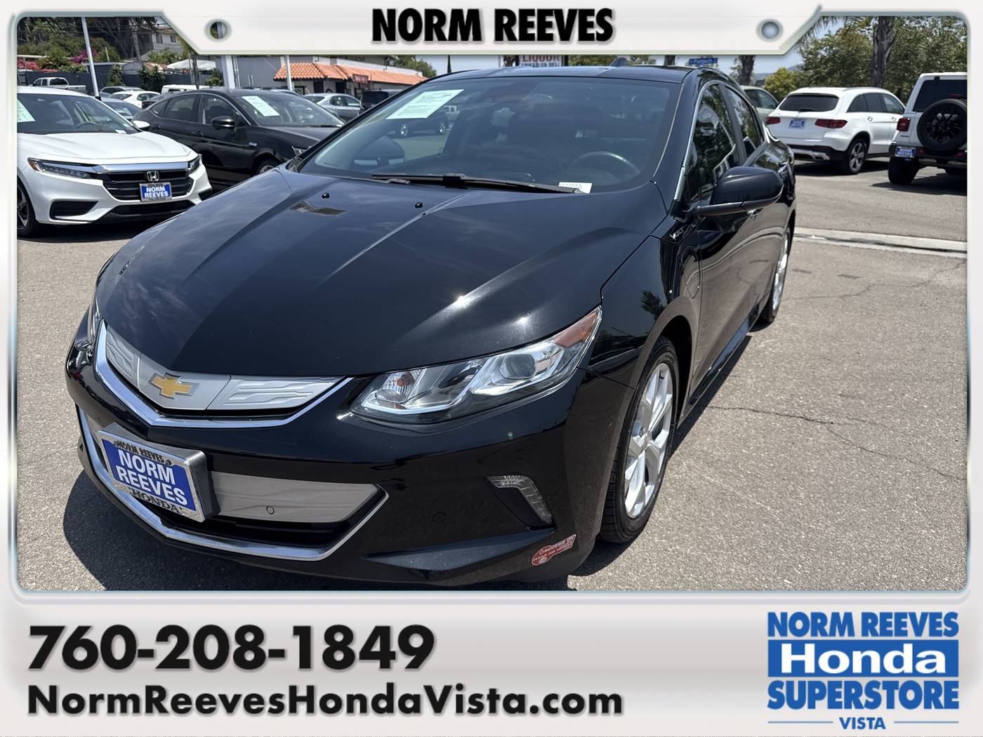 2018 Chevrolet Volt Premier — Sedan — 88,738 mi — Vista, CA