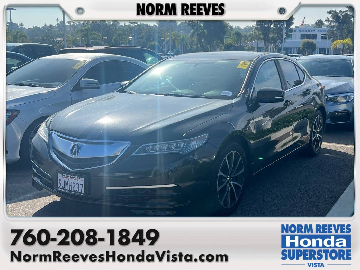 2015 Acura TLX Base — Sedan — 95,051 mi — Vista, CA