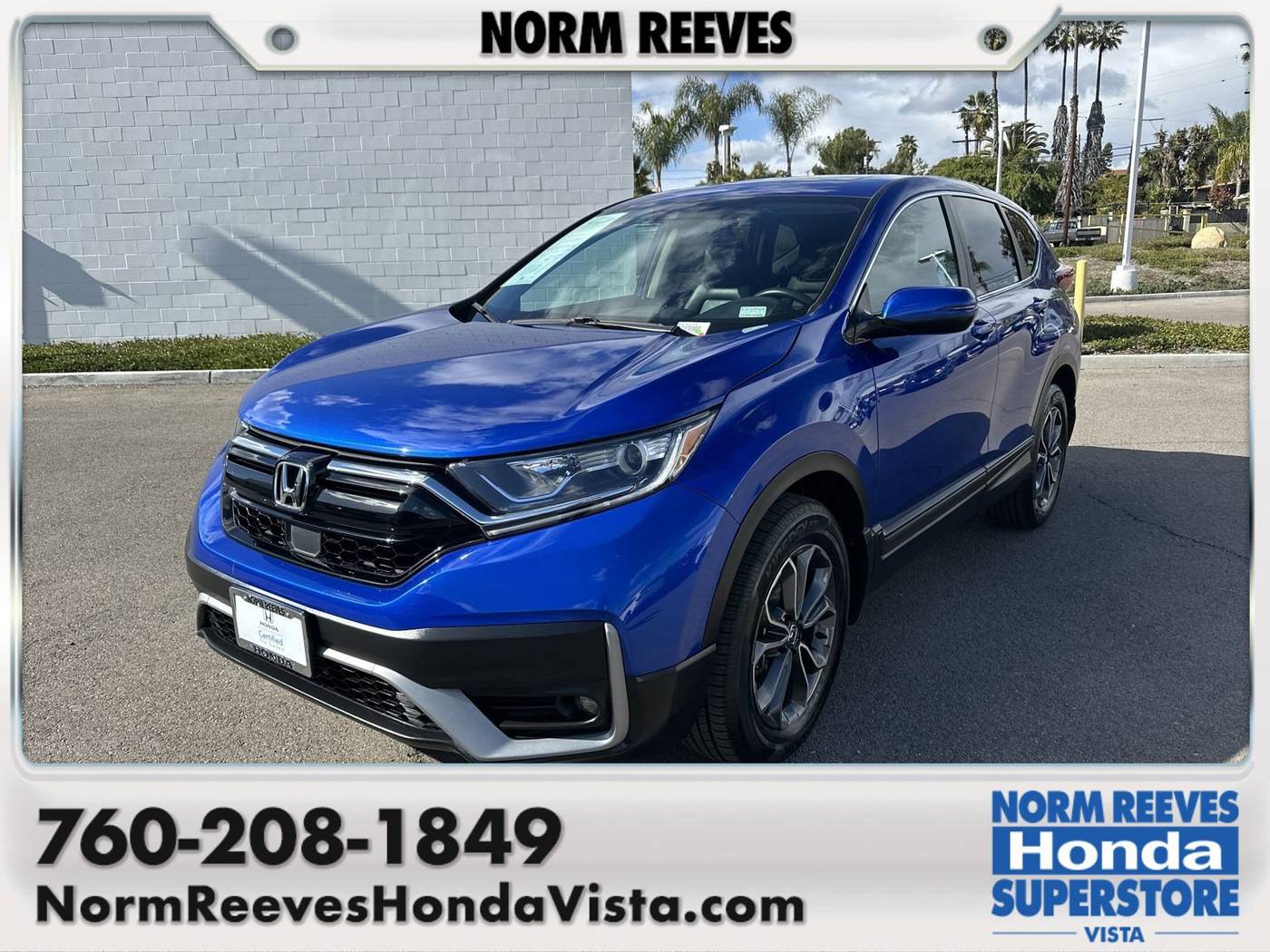 2022 Honda CR-V EX-L — SUV — 37,003 mi — Vista, CA