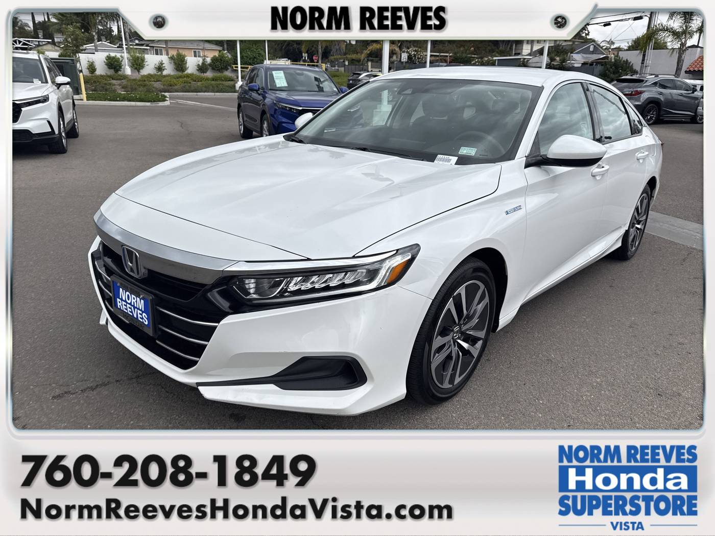 2021 Honda Accord Hybrid — Sedan — 98,528 mi — Vista, CA