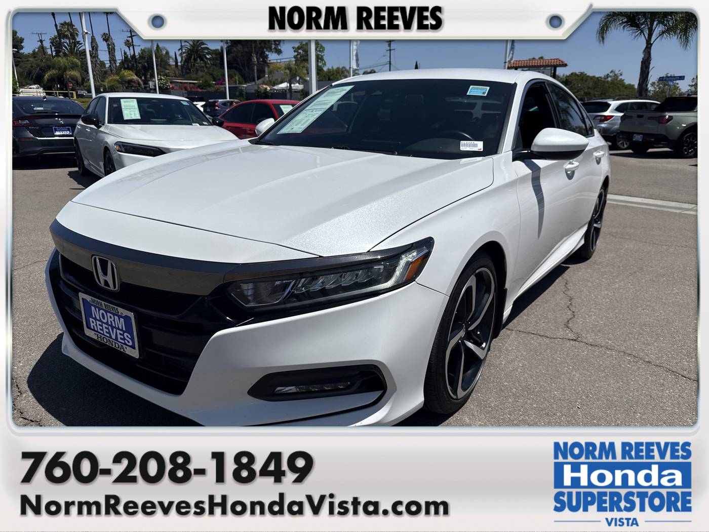 2019 Honda Accord Sport — Sedan — 101,027 mi — Vista, CA
