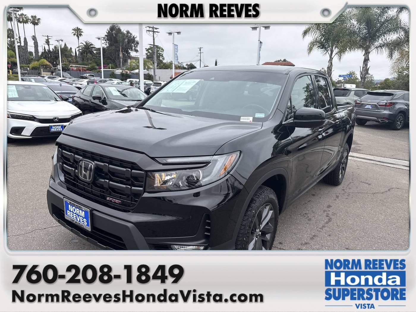 2024 Honda Ridgeline Sport — Pickup Truck — 10,501 mi — Vista, CA