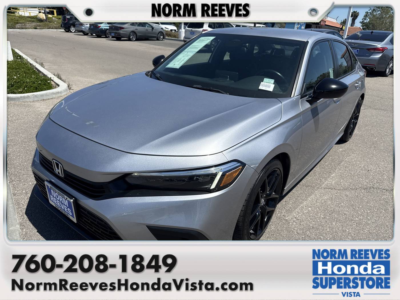 2022 Honda Civic Sport — Sedan — 59,930 mi — Vista, CA