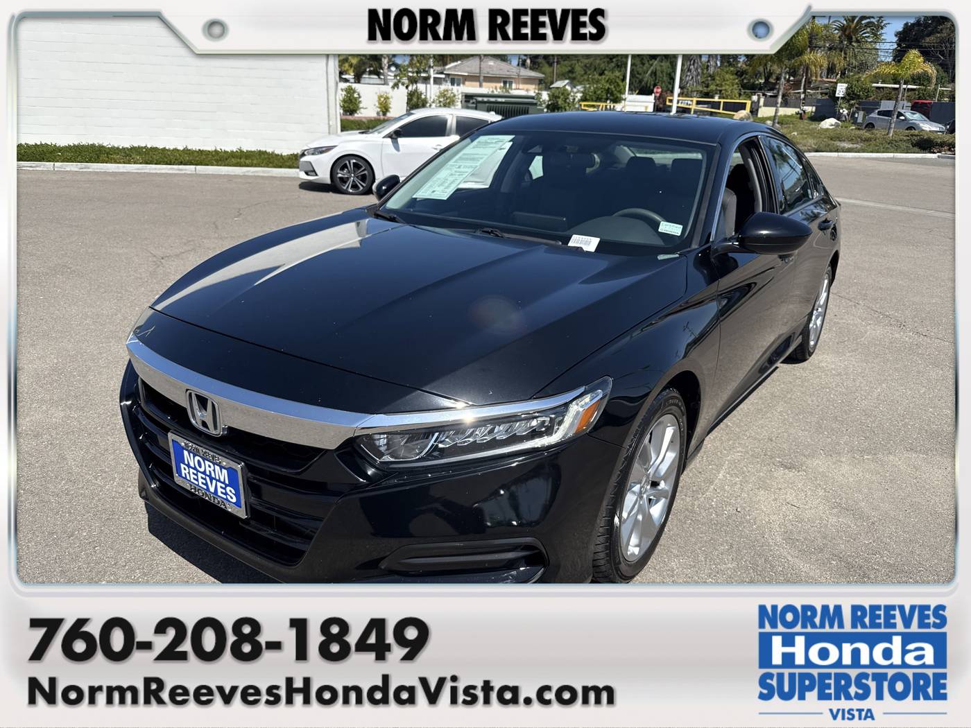 2019 Honda Accord LX — Sedan — 51,772 mi — Vista, CA