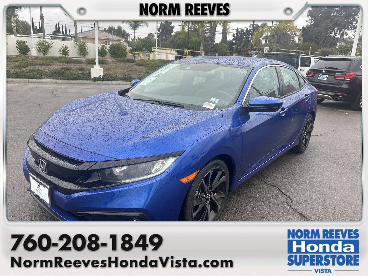 2021 Honda Civic Sport — Sedan — 49,735 mi — Vista, CA