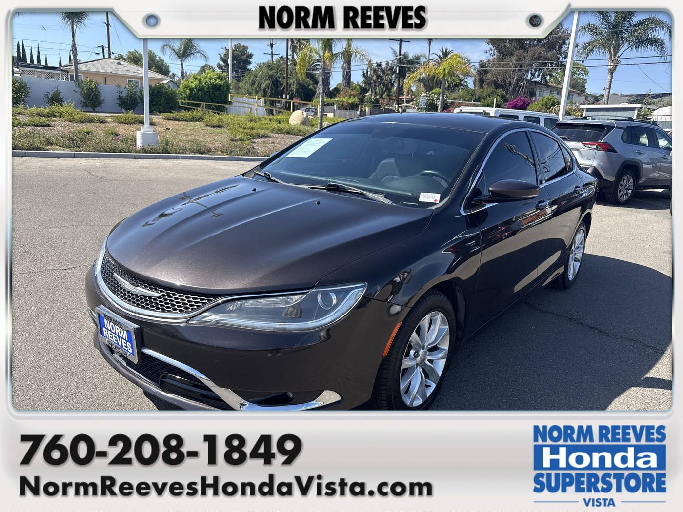 2015 Chrysler 200 C — Sedan — 101,550 mi — Vista, CA