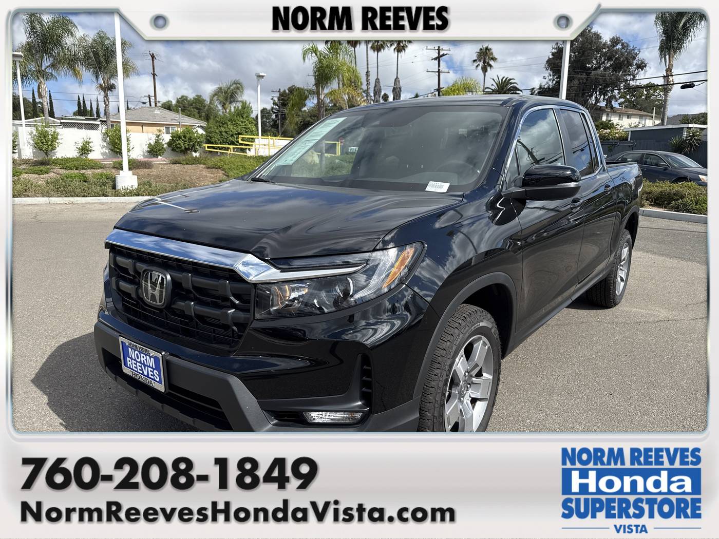 2025 Honda Ridgeline RTL — Pickup Truck — 3,695 mi — Vista, CA