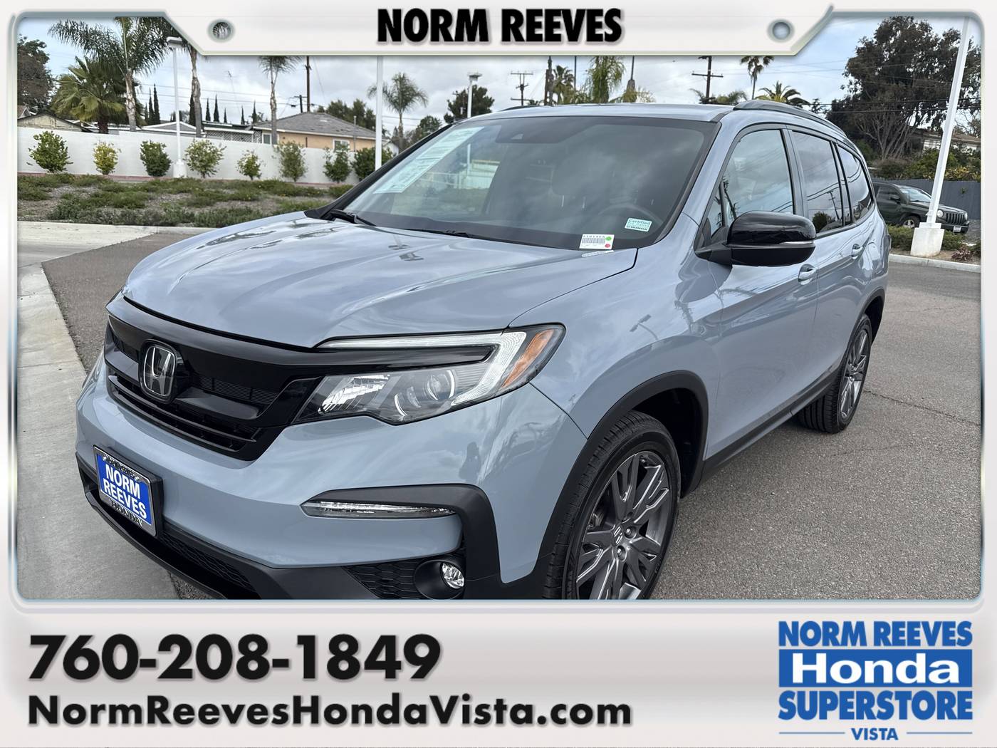 2022 Honda Pilot Sport — SUV — 51,951 mi — Vista, CA