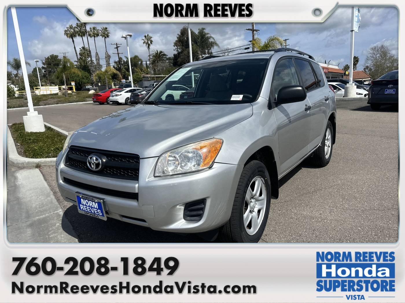 2009 Toyota RAV4 Base — SUV — 118,817 mi — Vista, CA