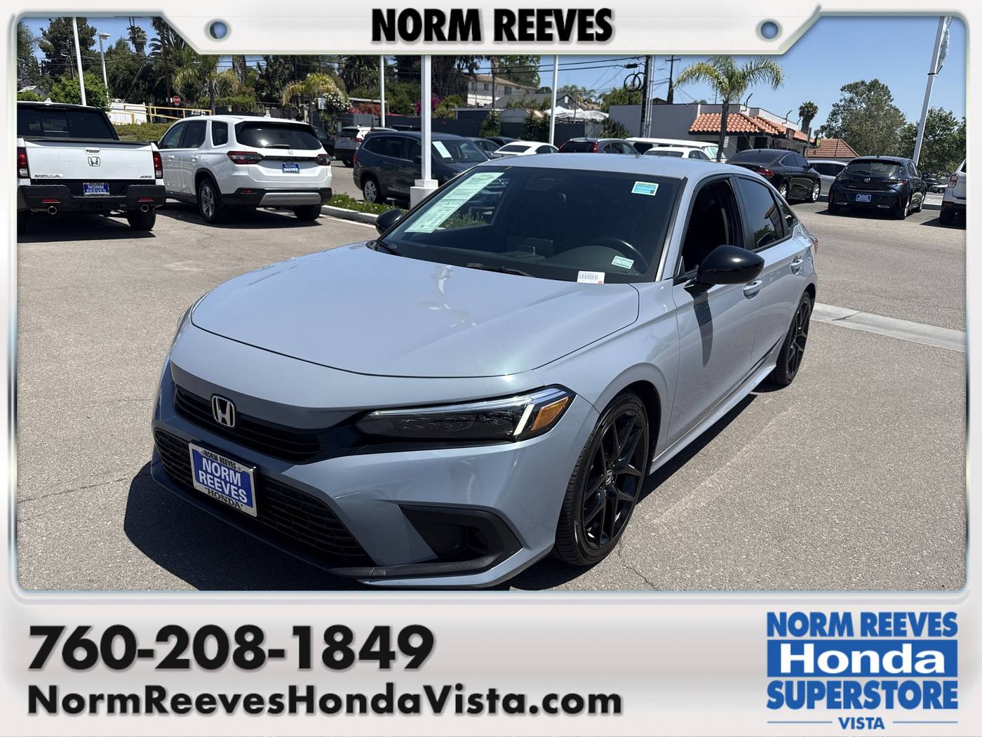 2022 Honda Civic Sport — Sedan — 34,075 mi — Vista, CA