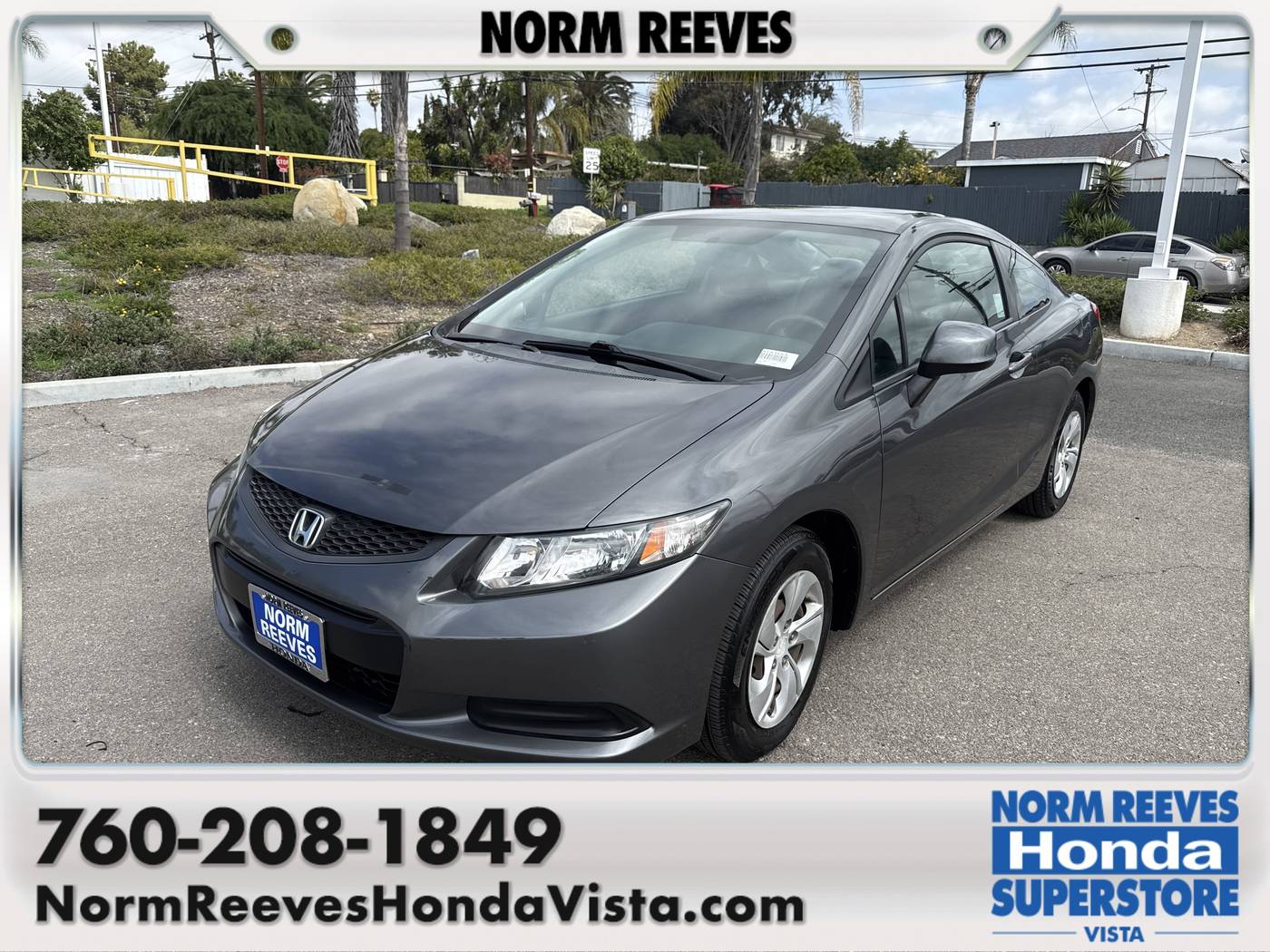 2013 Honda Civic LX — Coupe — 112,782 mi — Vista, CA