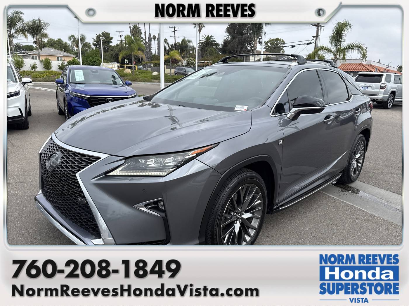 2017 Lexus RX RX 350 F Sport — SUV — 116,649 mi — Vista, CA