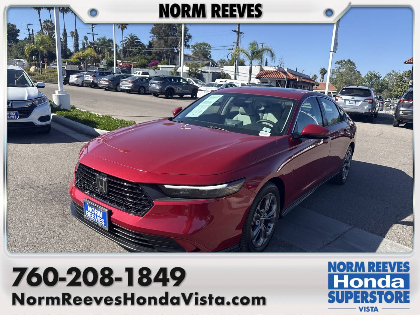 2023 Honda Accord EX — Sedan — 16,802 mi — Vista, CA