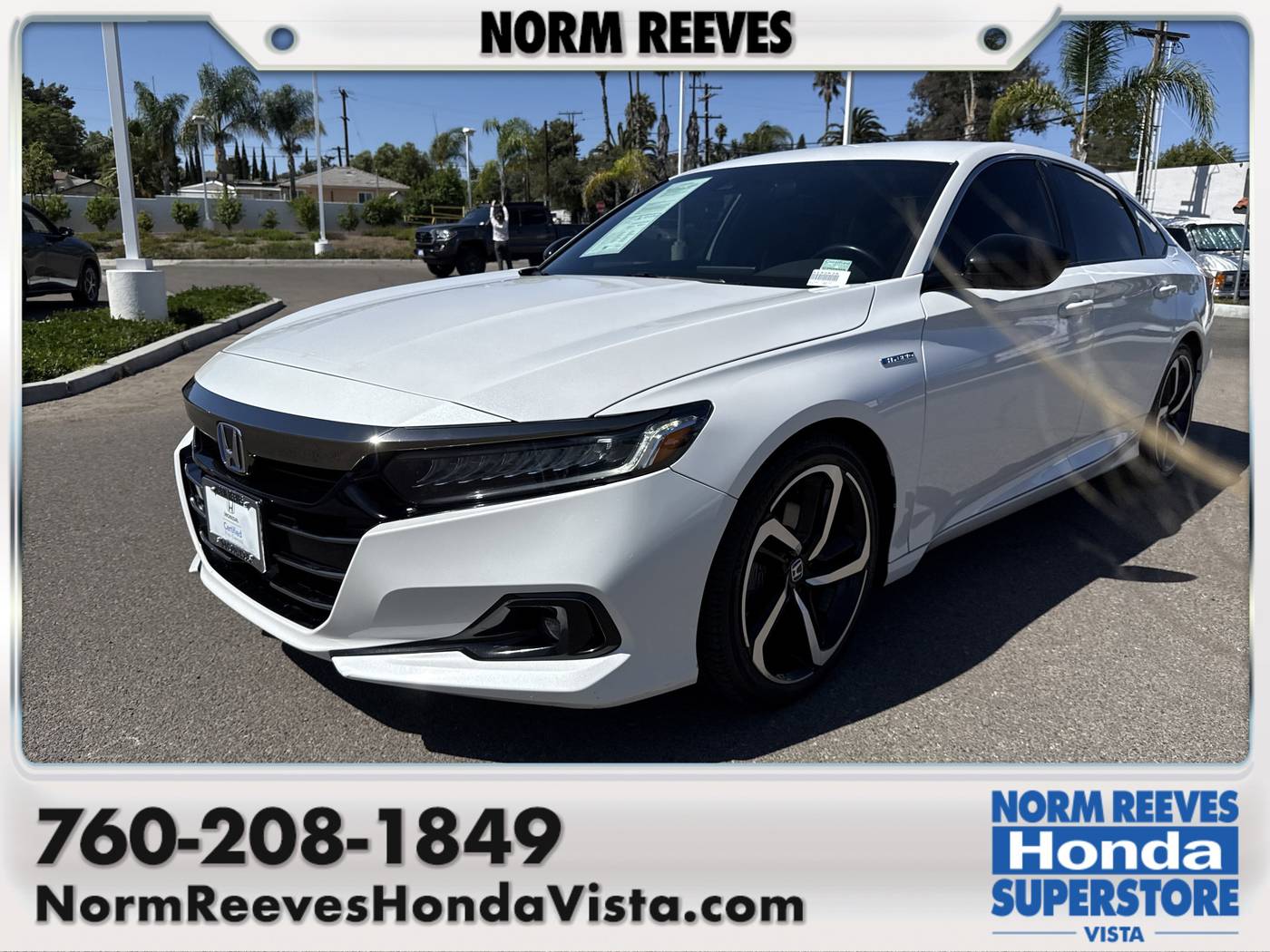 2022 Honda Accord Hybrid Sport — Sedan — 59,862 mi — Vista, CA
