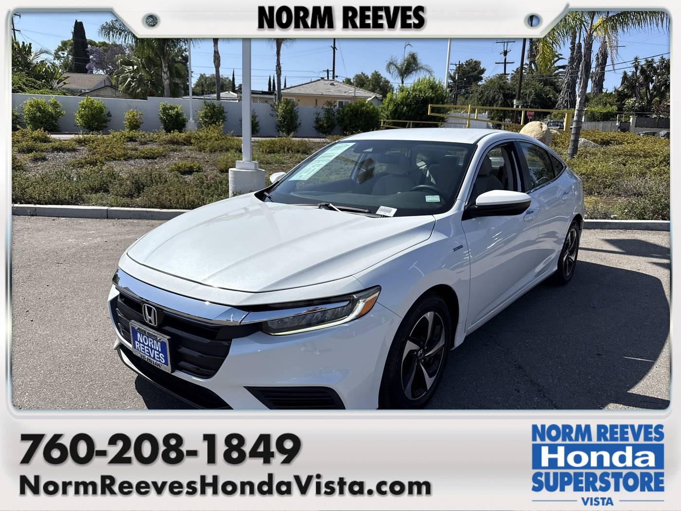 2022 Honda Insight EX — Sedan — 38,070 mi — Vista, CA