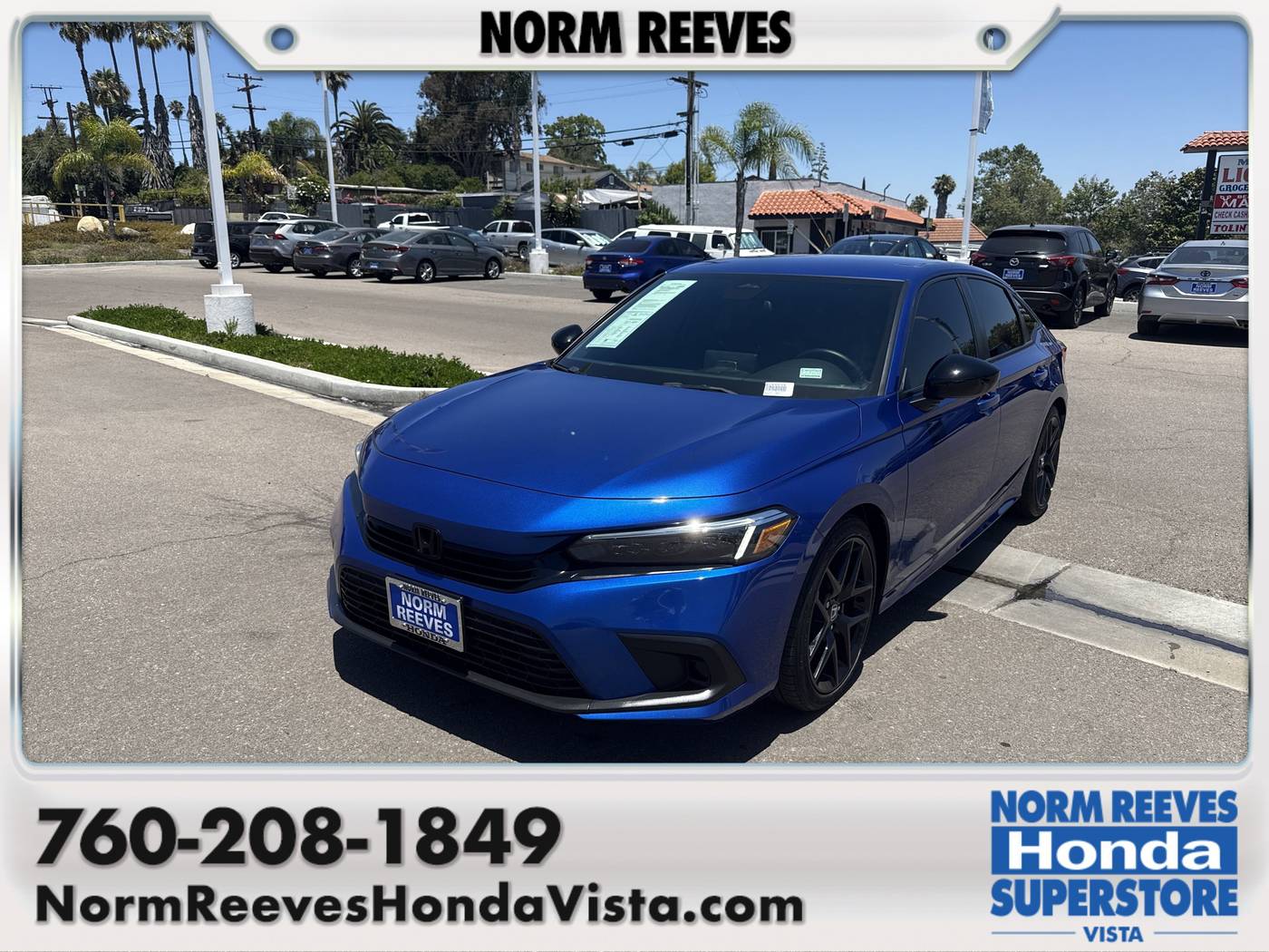 2023 Honda Civic Sport — Sedan — 23,655 mi — Vista, CA