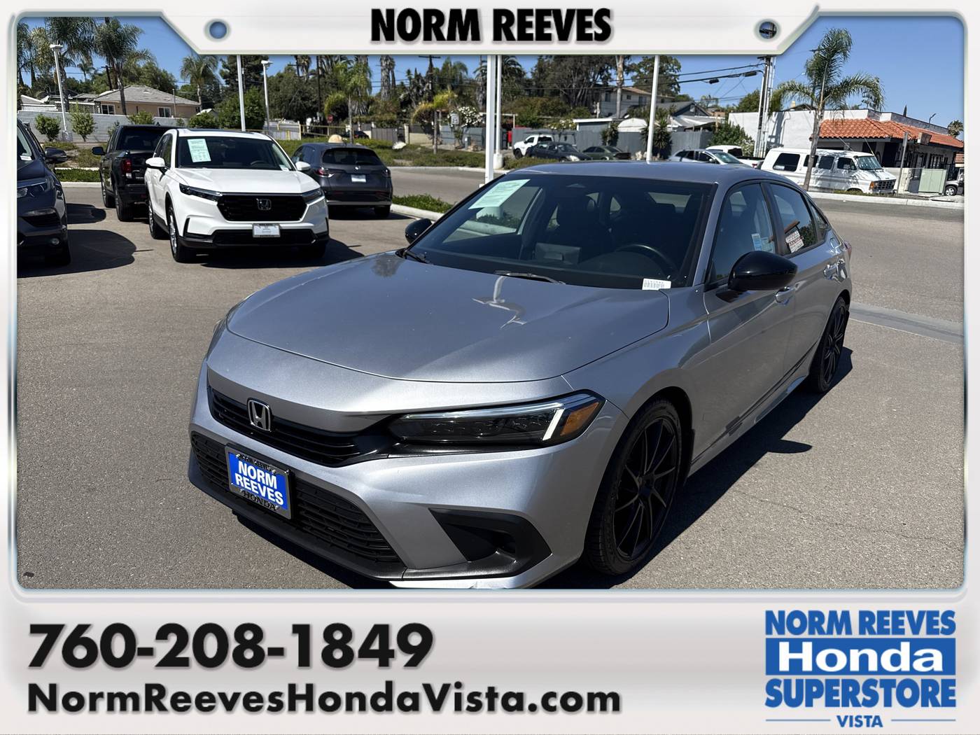 2023 Honda Civic Sport — Sedan — 38,411 mi — Vista, CA
