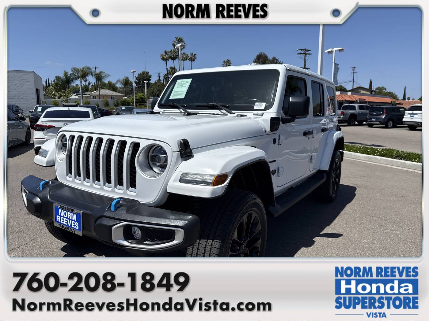 2022 Jeep Wrangler Sahara 4xe — SUV — 35,723 mi — Vista, CA