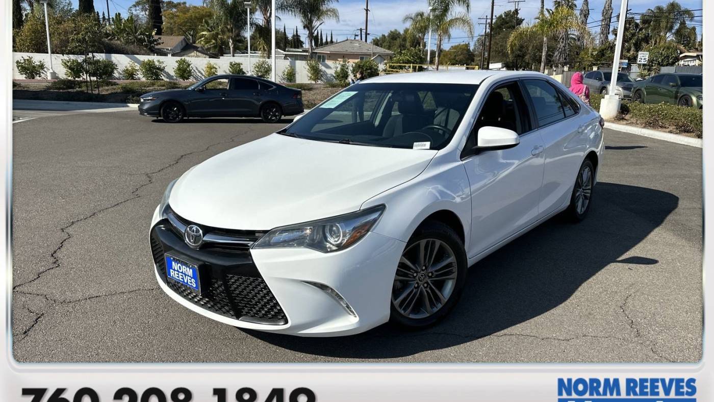 2015 Toyota Camry SE — Sedan — 85,551 mi — Vista, CA